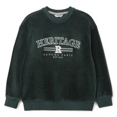 renoma kids 男童羅紋絲絨刺繡重點大學T恤 R2445T140