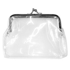 MONACO OLIVE 大型透明零錢包, 透明, 1個