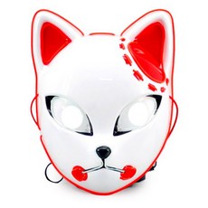 LED九尾狐面具 18*25cm, 單品, 1個