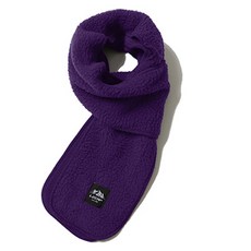 LECAF 運動刷毛圍巾, 紫色, 1個