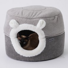 개과천선 티브통 방석 하우스, 그레이, 1개