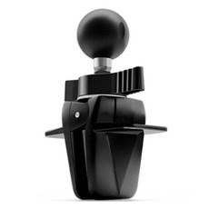 AUTO CREW 車用出風口長腿支架夾 A15, 黑色, 1個