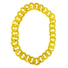 裝扮用大金項鍊, 金色, 1個