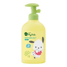 GREEN FINGER 綠手指 三麗鷗My Kids Plus護髮乳 水蜜桃香, 320ml, 1瓶