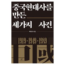 Changbi Publishers 創造中國現代史的三大事件 大字體書, 白永瑞