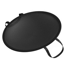 可折疊網狀洗衣籃 66cm, 黑色, 1個