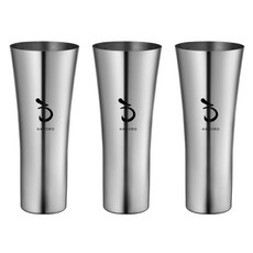하로로 야마노 스테인 플레인컵 460ml, 3개
