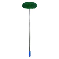 世界清潔 草地紋洗車刷菜瓜布不鏽鋼桿拖把, 1個