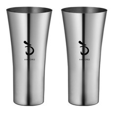 Haroro 山野不鏽鋼素色杯 380ml, 2個