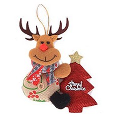 Homeflow 緊抱聖誕樹造型聖誕樹裝飾品, 魯道夫, 1個