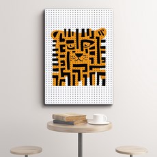 타공판닷컴 정글리듬 인테리어용 UV프린팅 타공판 600x1000mm, 혼합색상, 1개