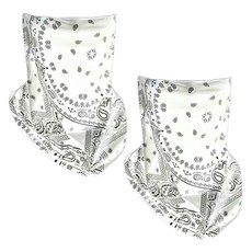 Silver Cast 涼感圍巾 TJSSFWH2P, 白色, 2件