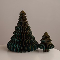 Home Flow聖誕紙樹 桌面用 迷你樹 04, 2個, 混色