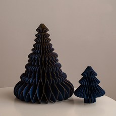 Home Flow聖誕紙樹 桌面用 迷你樹 03, 2個, 混色