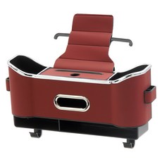 에이스피드 차량용 멀티 시트 뒷좌석 수납함 C115, 1개, 레드