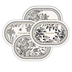 MF Store 北歐風情防水喬遷禮物包裝餐墊禮品4件組, 45 x 30 cm, A款, B款, C款, D款, 1套