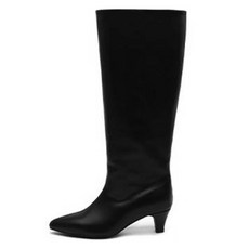 사뿐 여성용 루아르 스틸레토 롱부츠 인조가죽