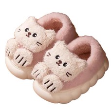 키즈트리 아동용 고양이 털신 실내 슬립온 DZ-465