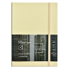 PLEPIC 2025年 Comment 日記本, 1個, 檸檬黃