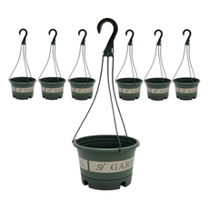 Gardenit 園藝塑膠懸掛式吊盆, 混合顏色, 7個