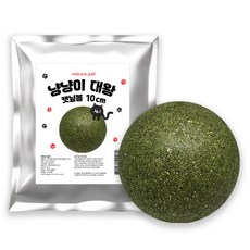 nature pet 貓咪大王貓薄荷球 10cm, 1個, 單一顏色