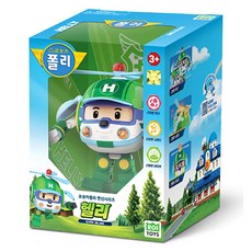 ROBOCAR POLI 波力 7吋超豪華變形機器人 赫利, 1個, 混色