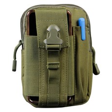 SRF 벨트 보조 스마트폰 웨이스트백, 카키