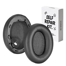 SPACE SHIELD Sony SONY WH-1000XM4 相容耳機耳罩保護套, 黑色, 單一商品, 1個