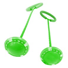 아가플러스 반짝반짝 일자형 LED 발목줄넘기 2p, 그린, 1세트