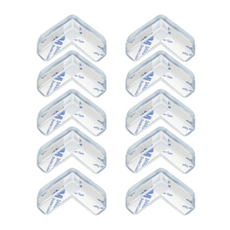 아이코어스 실리콘 모서리 보호대, 투명, 10개