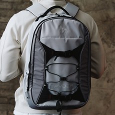 SPYDER 男款 Team Venom 織帶後揹包, 淺灰色, 1個