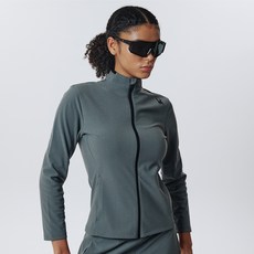 SPYDER 女款 Essential 立領經編針織修身套裝拉鍊外套