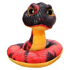 Homeflow 2025年 乙巳藍蛇年 胖嘟嘟可愛蛇玩偶, 黑蛇