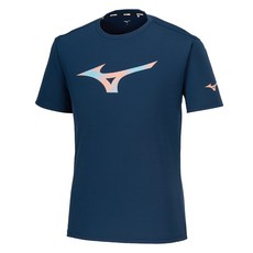 Mizuno 美津濃 男士圖案運動功能性短袖圓形T恤