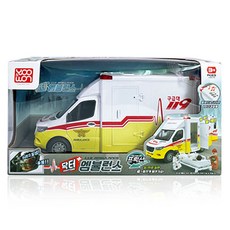 YOO&won 醫生救護車玩具, 白色, 1個