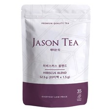제이슨티 히비스커스 블렌드 침출차, 1.5g, 35개입, 1개