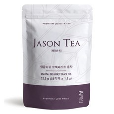 JASON TEA 英式早餐紅茶, 35入, 1.5g, 1個