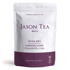 JASON TEA 洋甘菊茶三角茶包, 1.5g, 35包, 1袋