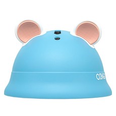 o2wheels 兒童噗噗安全帽, 1個, 藍色