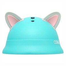 o2wheels 兒童噗噗安全帽, 1個, 薄荷綠