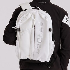 스파이더 남녀공용 라이프 스타일 레터링 로고 백팩