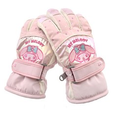 三麗鷗兒童美樂蒂閃亮防寒手套 雙手套組 NGHKG50202