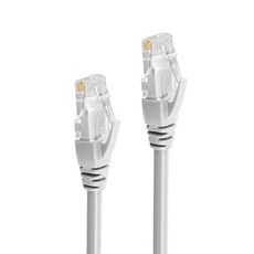 Bravo-U Cat 6 超高速網路傳輸線, 灰白色, 5m, 1條