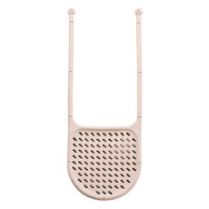 더자카 플렉시블 싱크대 수세미 걸이 11.2 x 30.8 cm, 카멜브라운, 1개