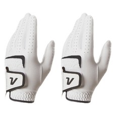 볼빅 여성용 퍼포먼스 극세사 골프장갑 왼손용, 화이트, 2개
