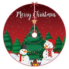 allode 雪花聖誕樹裙, 1個, 10 雪人與聖誕樹