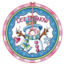 Allode 雪花聖誕樹裙, 1個, 5 微笑雪人