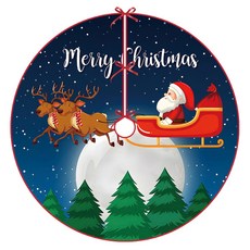 Allode 雪花聖誕樹裙, 1個, 9 魯道夫車