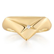 아니아하이에 여성용 키스 트라이앵글 925 실버 반지 R059-05 + 쇼핑백