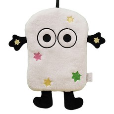 星星糖吐司擦手巾, 白色, 1個